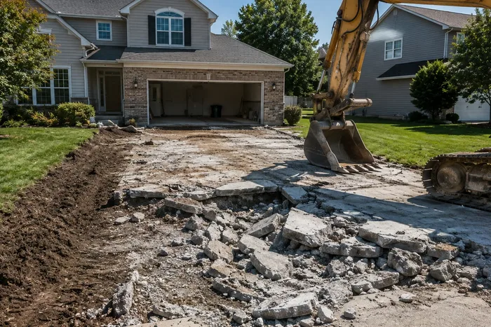 Driveway Demolition & Removal